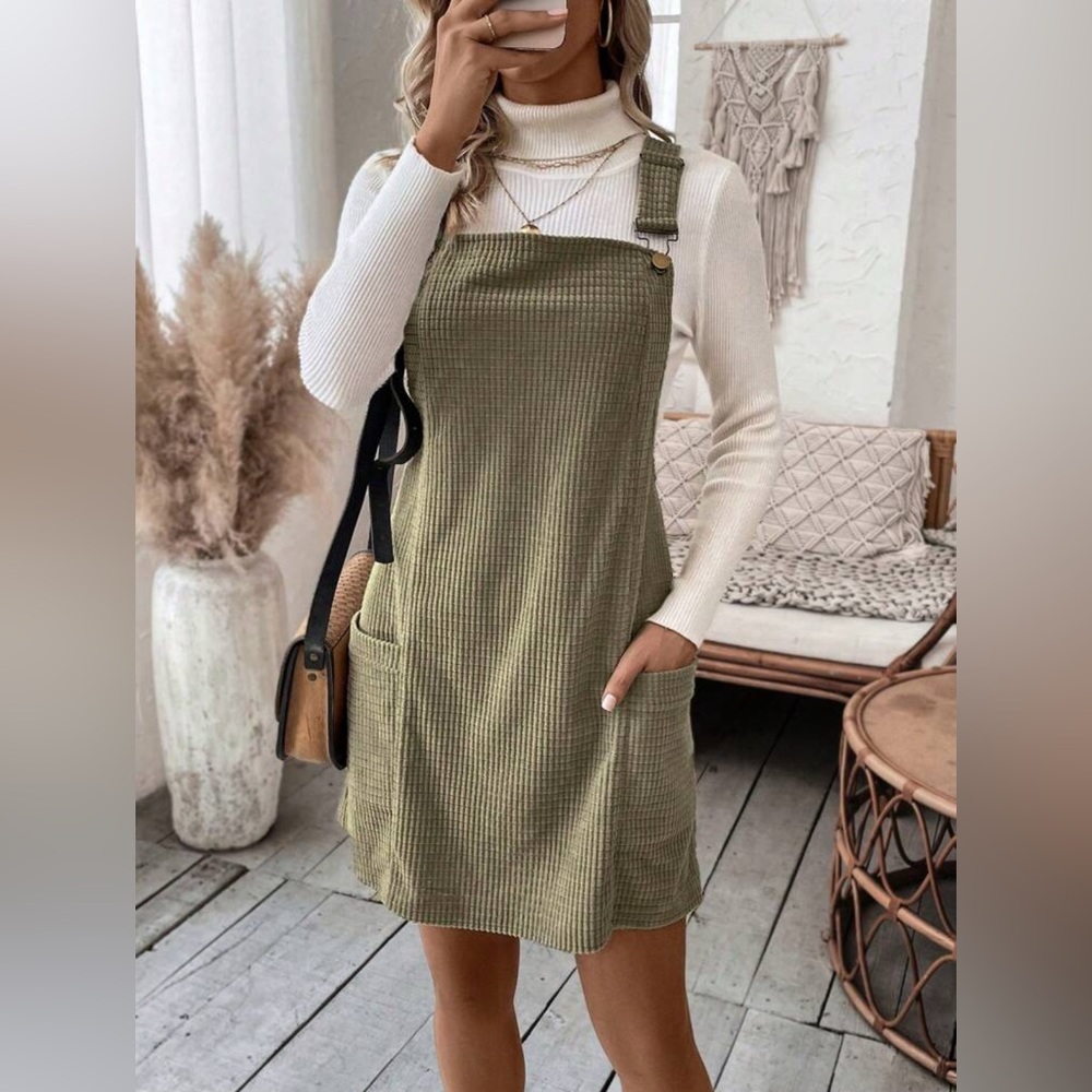 Overall Autumn Dress